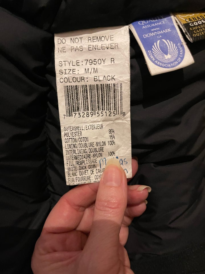 Jakke, Canada goose parka, Canada