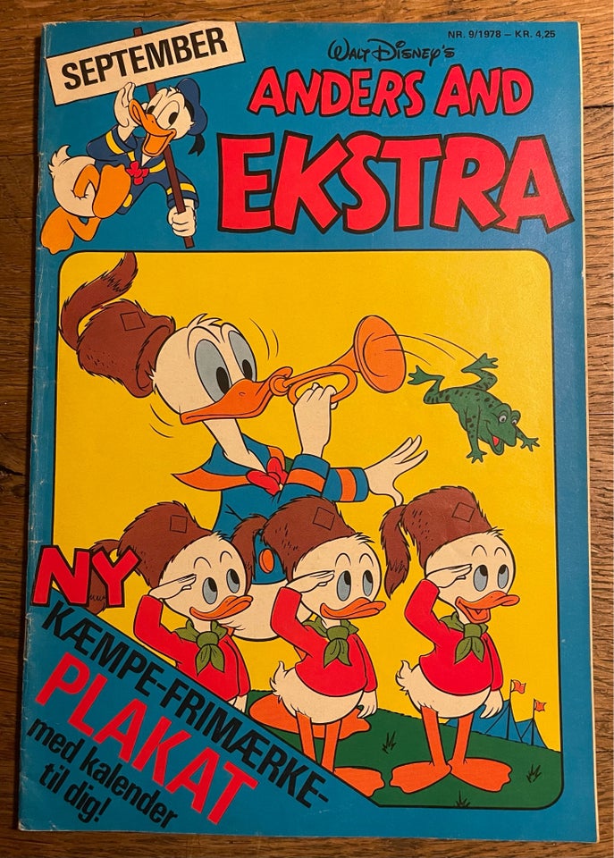 Anders And Ekstra 1978 nr. 9 inkl.