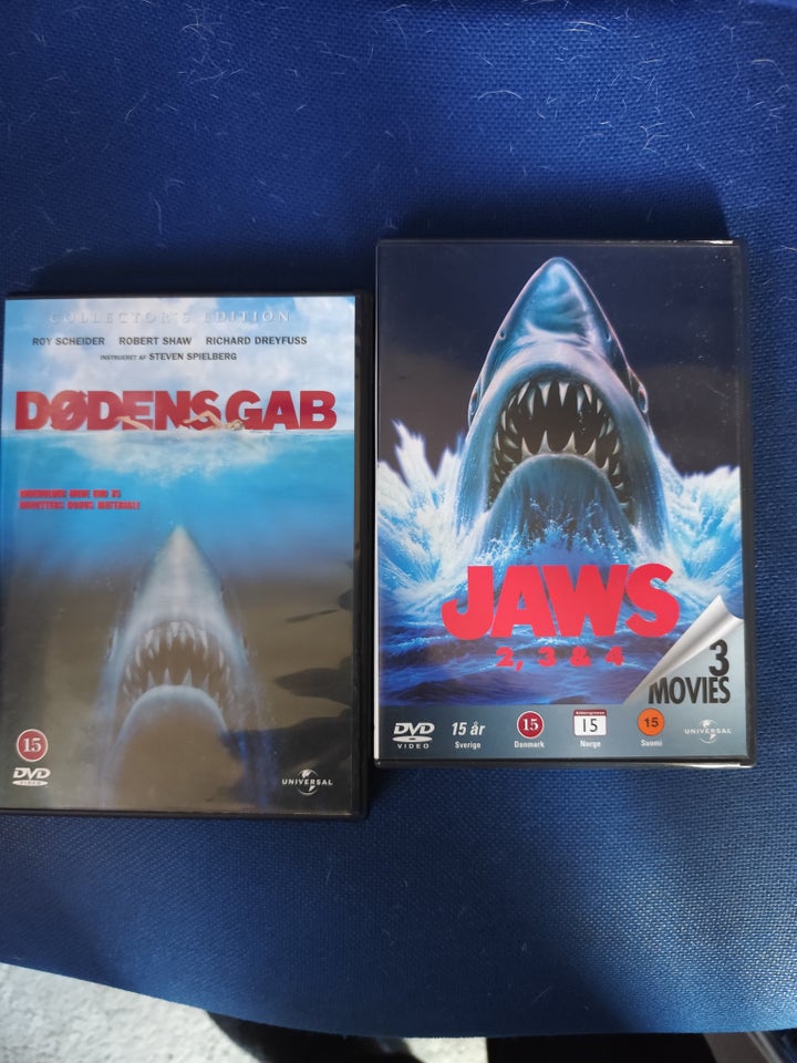 Dødens gab 1-2-3-4, DVD, gyser