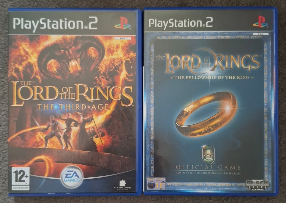 The Lord Of The Rings spil til ps2,