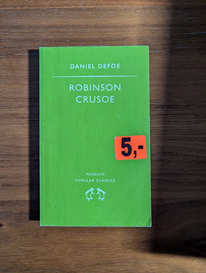 Robinson Crusoe, Daniel Defoe,