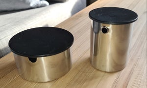 Rustfrit stål Stelton sukkerskål