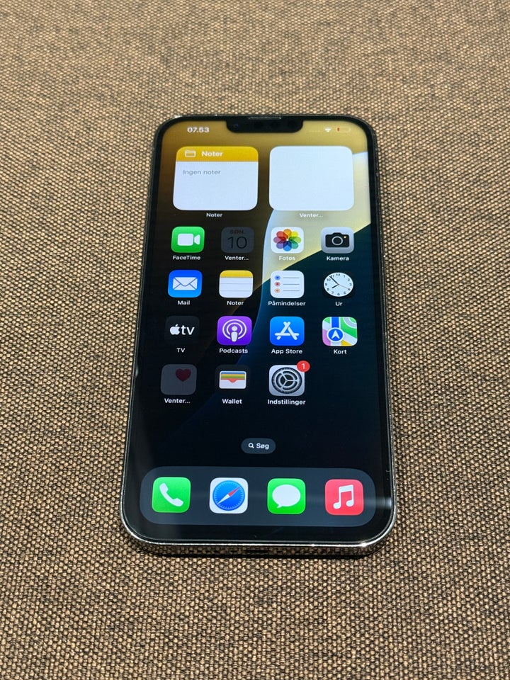 iPhone 13 Pro Max, 128 GB, sort