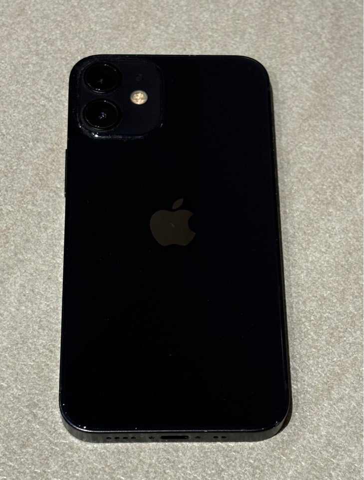 iPhone 12 Mini, 64 GB, sort