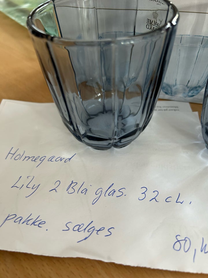 Glas, Vandglas, Holmegaard Lilly