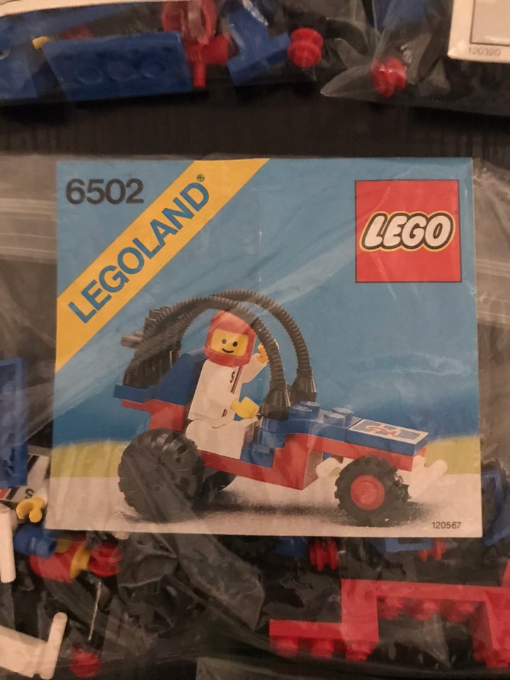 Lego andet 6604 + 6605 + 6502 + 6646 +