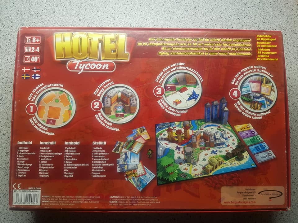 Hotel tycoon spil, Hotel tycoon