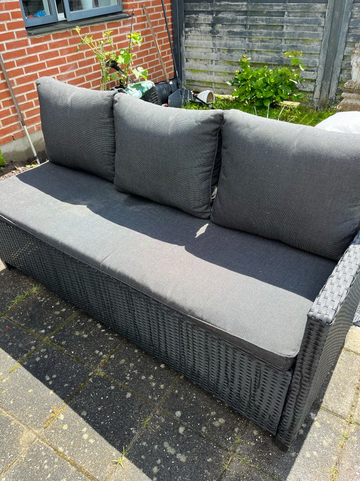 Havesofa Bilka Raten sort