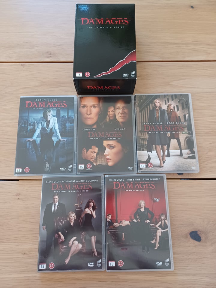 Damages, DVD, TV-serier