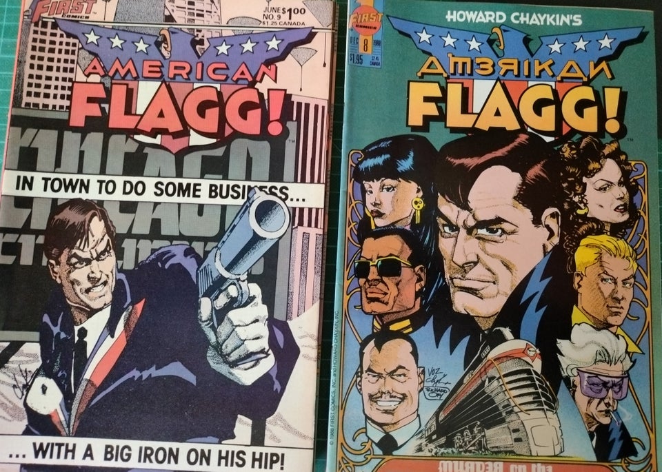 American Flagg!, First Comics,