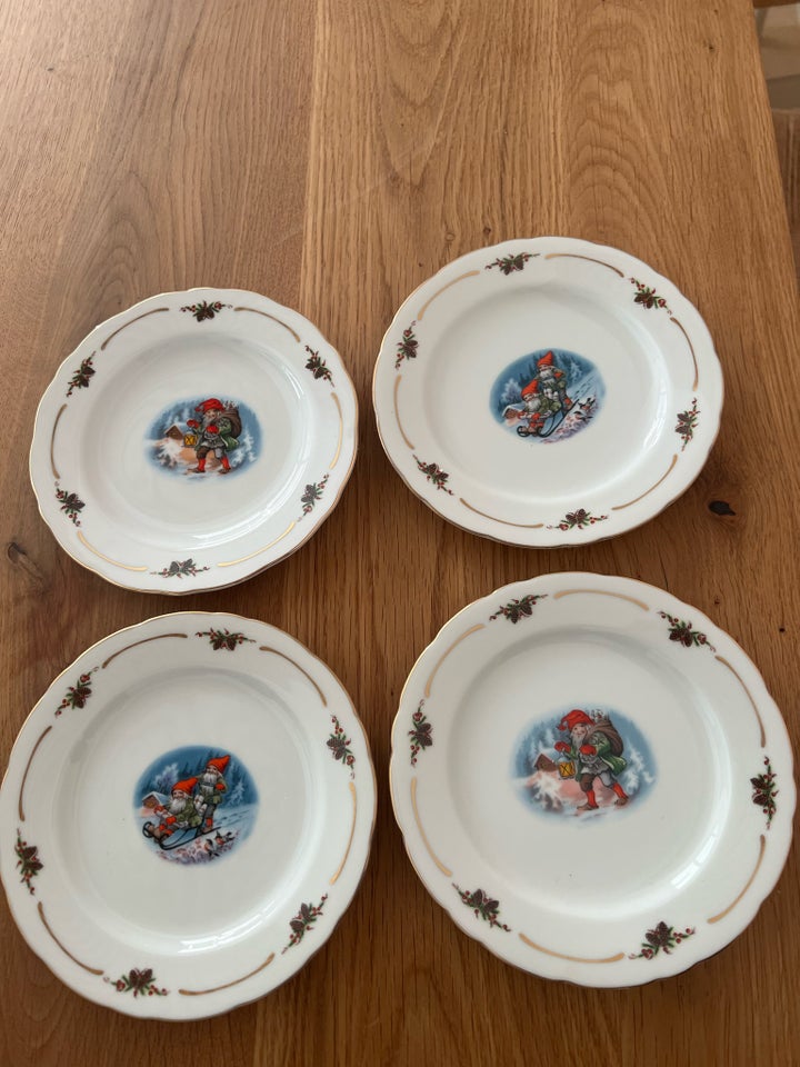 Porcelæn Frokosttallerkner 