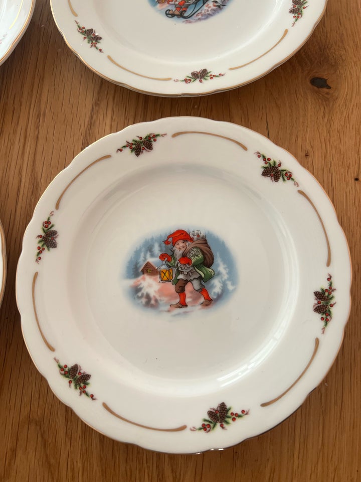 Porcelæn Frokosttallerkner 