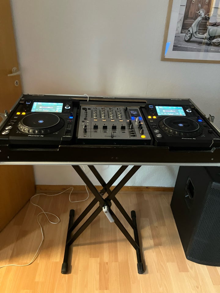 DJ pult, pioneer DJM 750/XDJ 1000