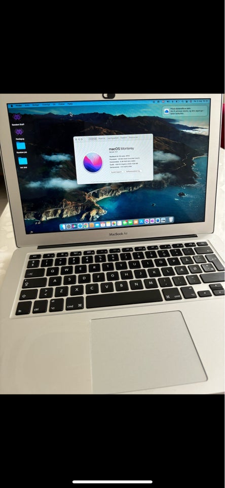 MacBook Air 2017 18 GHz