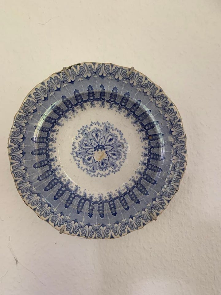 Porcelæn tallerken ukendt