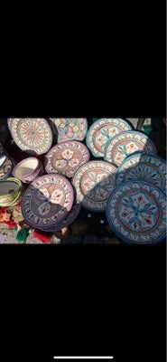 Keramik Tallerken  Marokkansk