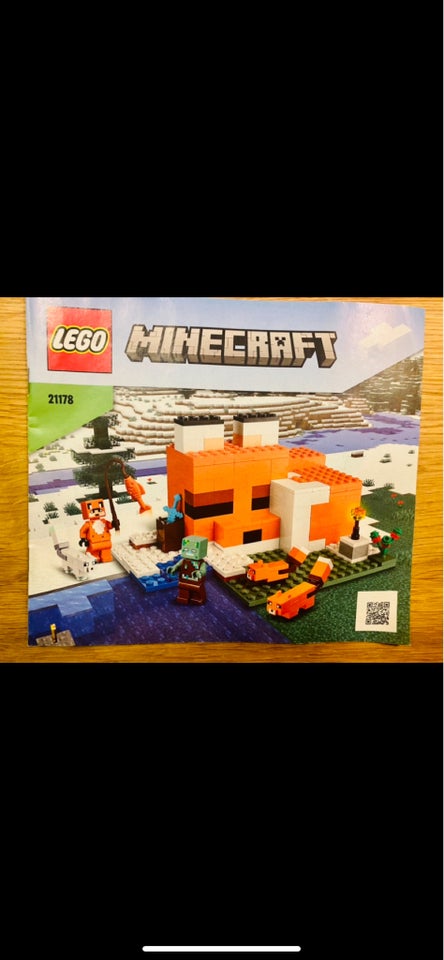 Lego Minecraft, 21178  21180.