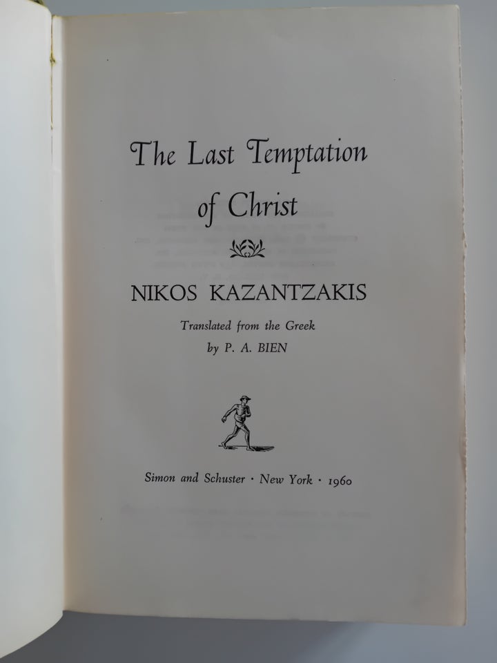 Nikos Kazantzakis, The Last