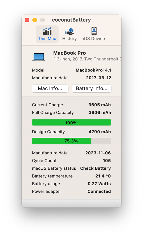 MacBook Pro A1708 / Dual-Core