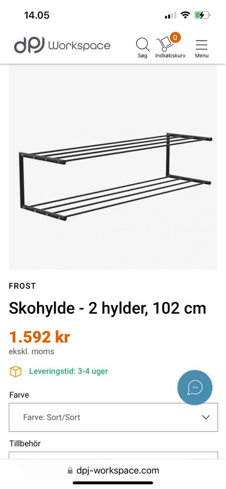 Skohylde Frost