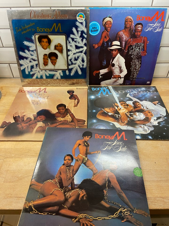 LP, Boney M , 5 x Boney M 100 for alle