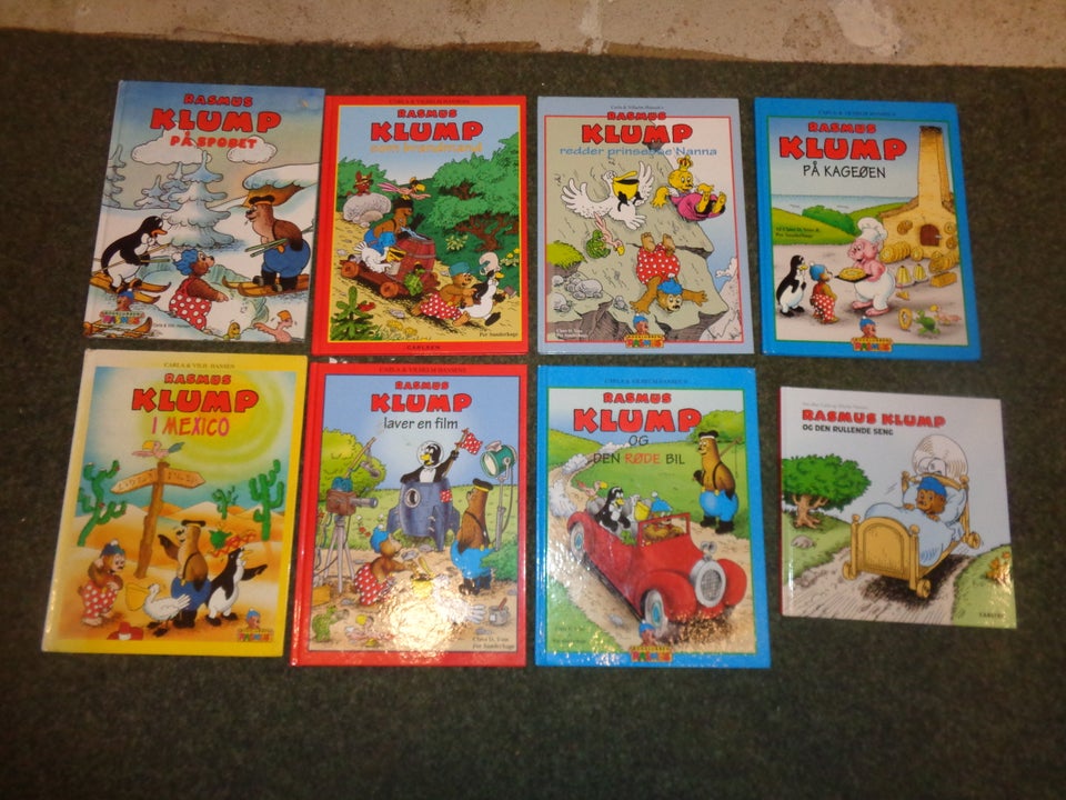 Rasmus Klump Hardcover samling