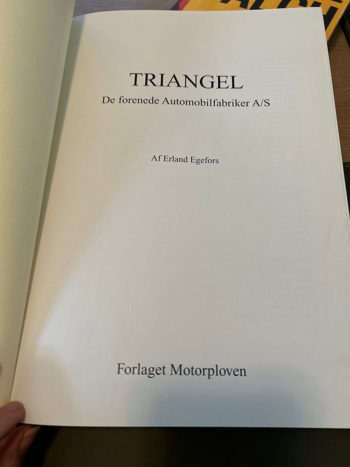 Triangel Motorploven emne: bil