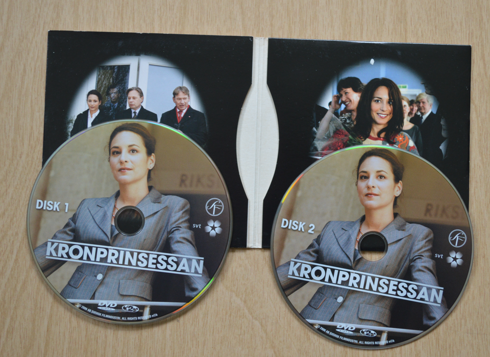 Kronprinsessen Miniserie  DVD