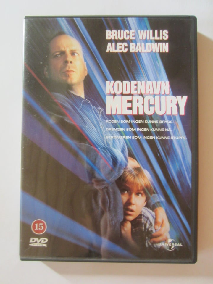 Kodenavn Mercury, DVD, action