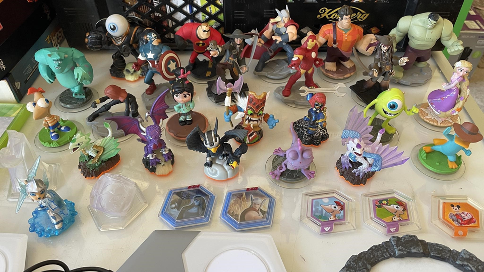 Disney Infinity spil + platforme +