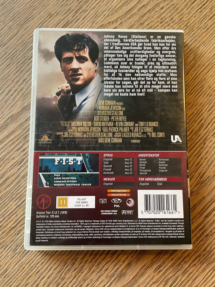 FIST - Bossen DVD drama