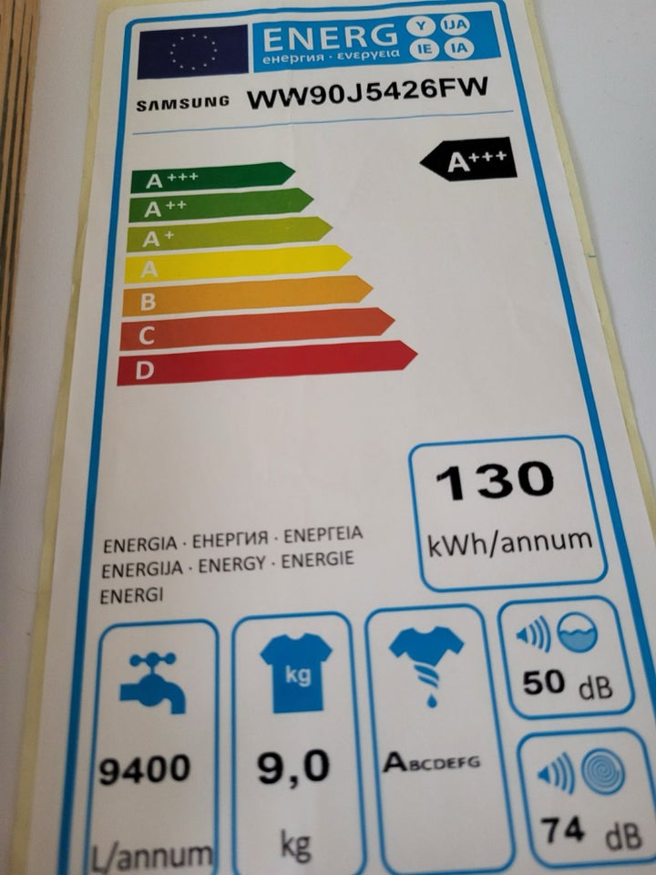 Samsung vaskemaskine, Eco bubble 9