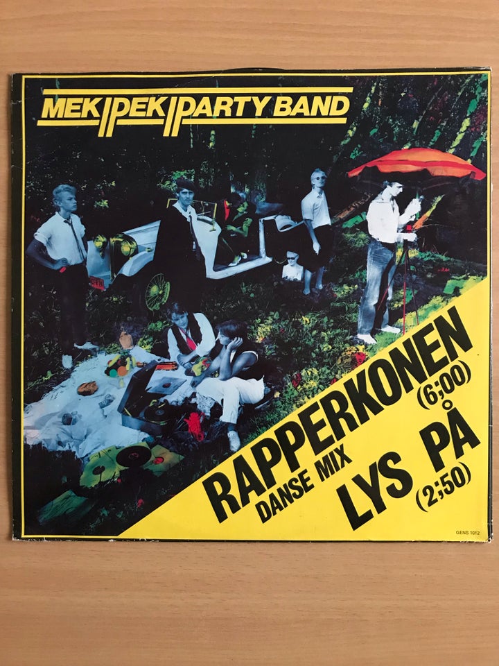 Maxi-single 12", Mek Pek Party