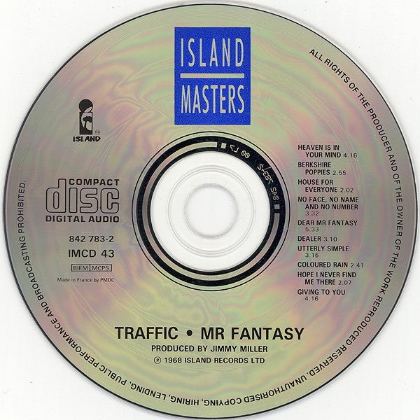 TRAFFIC: Mr. Fantasy, rock