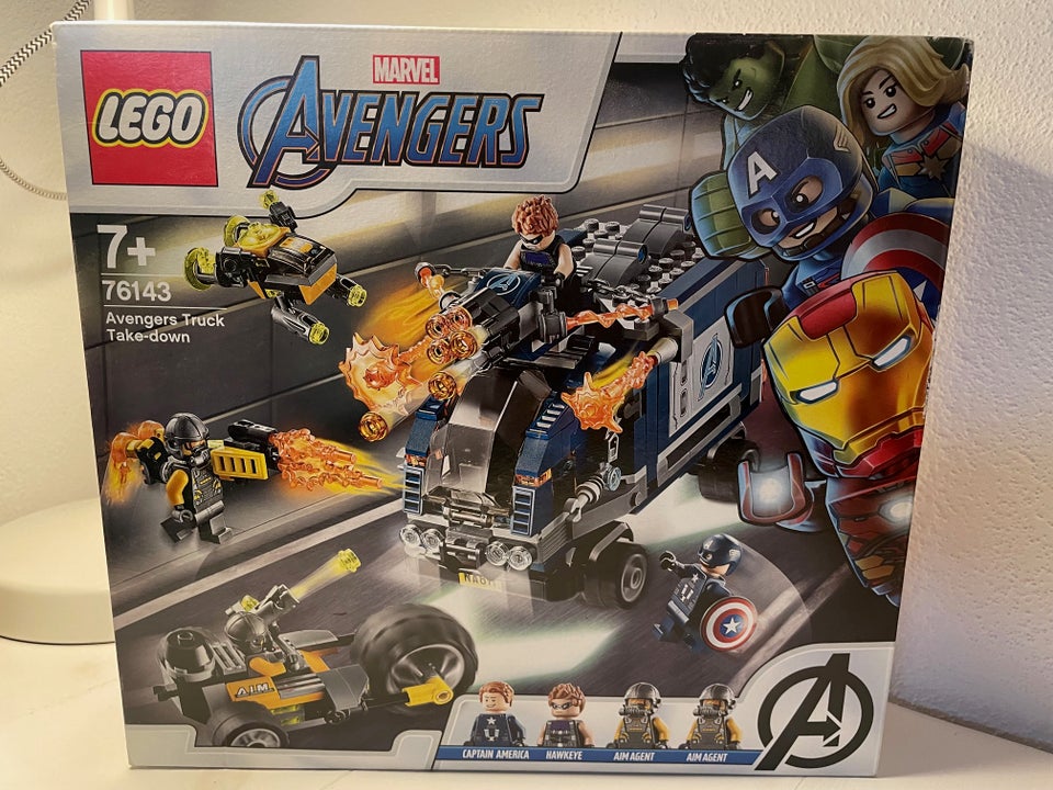 Ninjago og Avengers legopak...