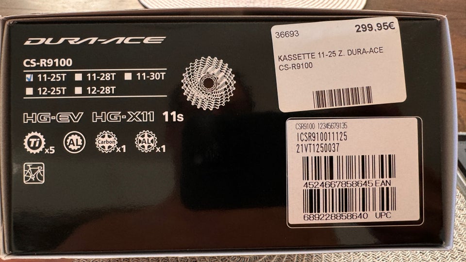 Kassette Dura-Ace