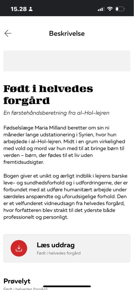 Født i helvedes forgård, Maria