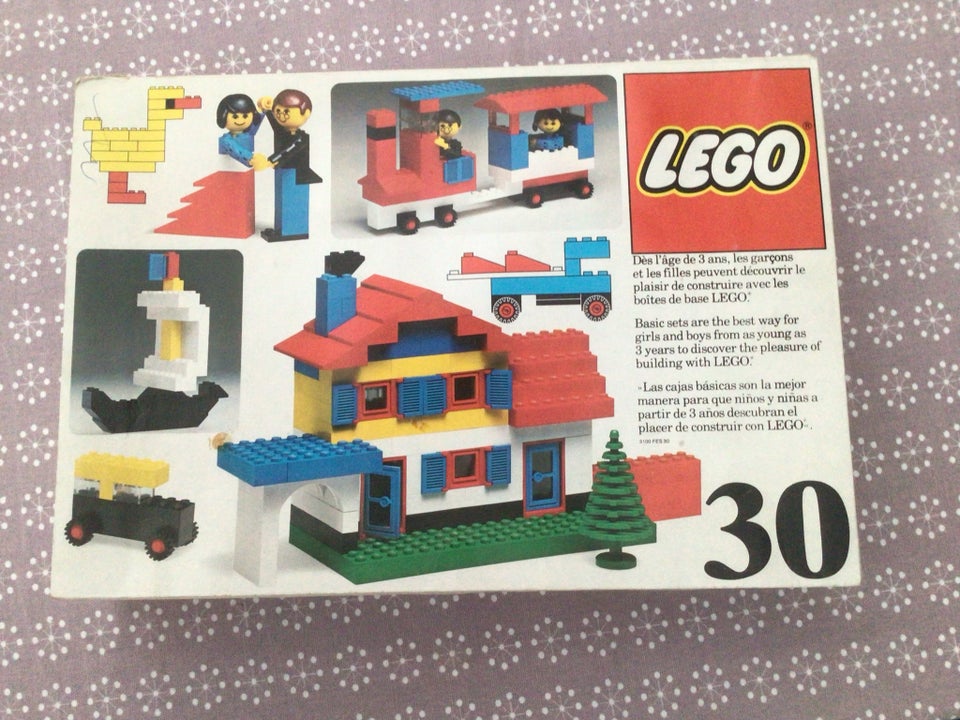 Legetøj, LEGO æske nr 30 fra 1976