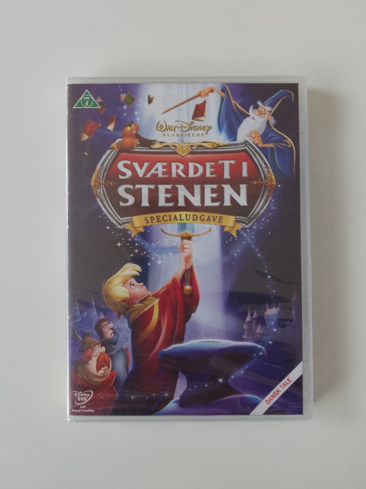 (NY) Sværdet i stenen, DVD,