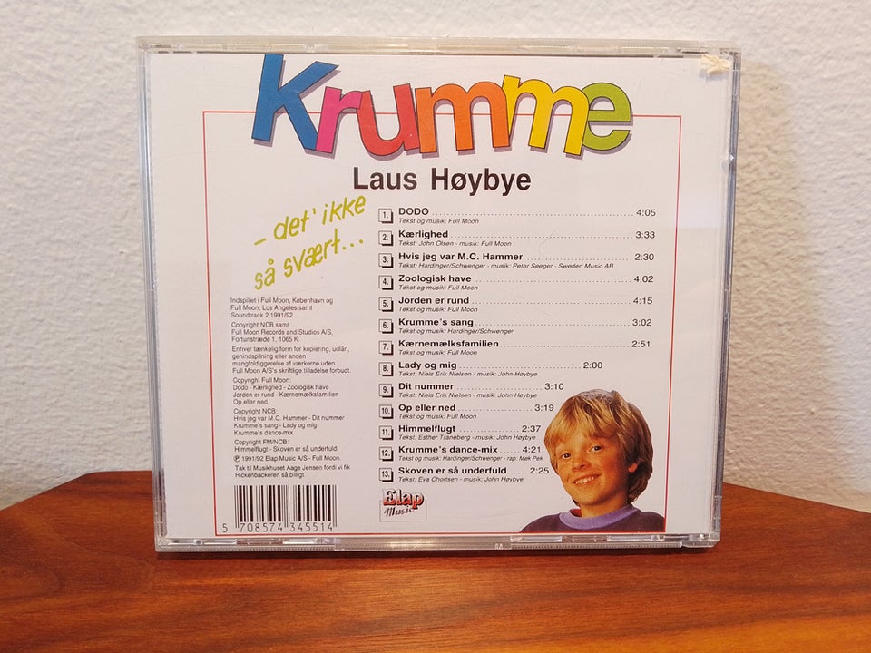 Krumme - Laus Høybye: Det' ikke så