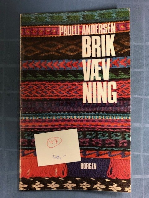 Brik vævning, Paulli Andersen,