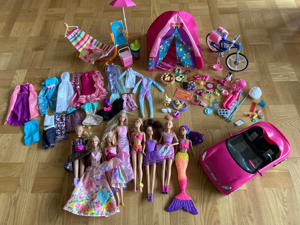 Barbie, dukker og tilbehør