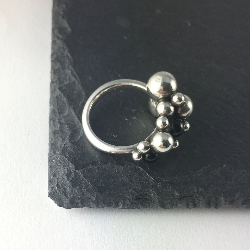 Fingerring, sølv, Georg Jensen