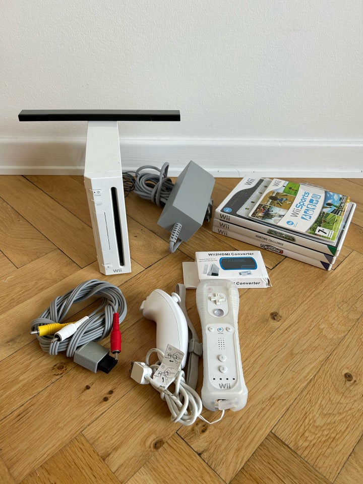 Nintendo Wii, Wii pakke inkl. 5 spil