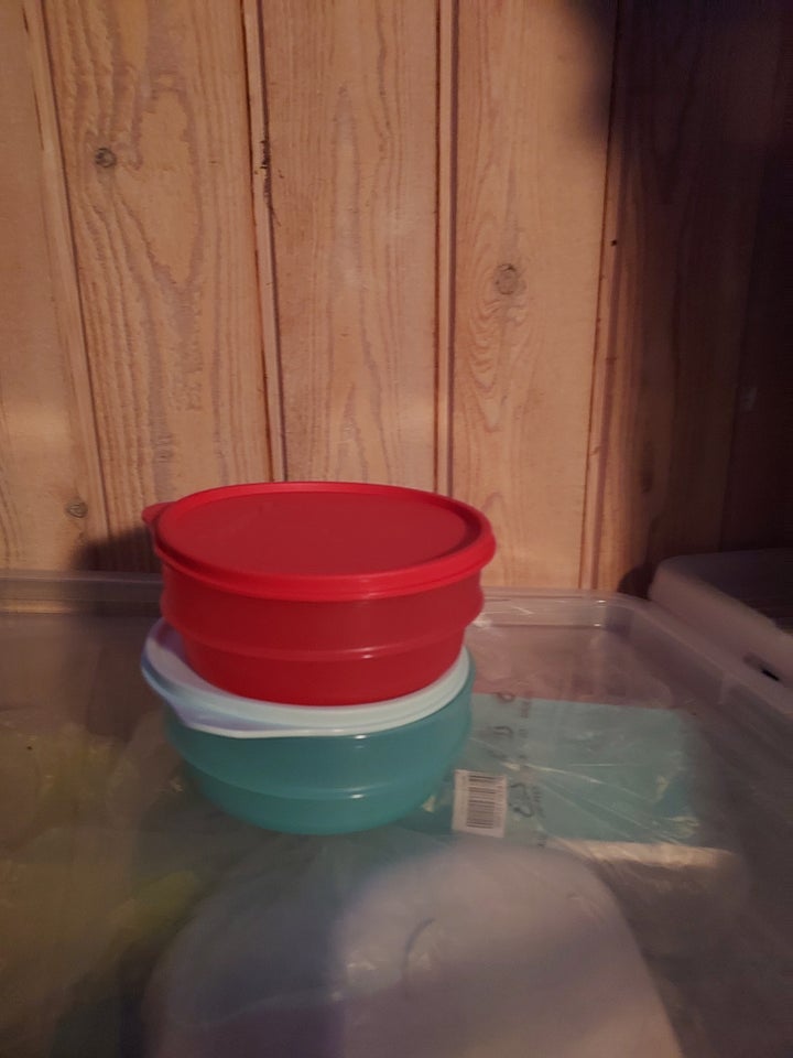 Plastik, Tupperware 2 stk skåle 600