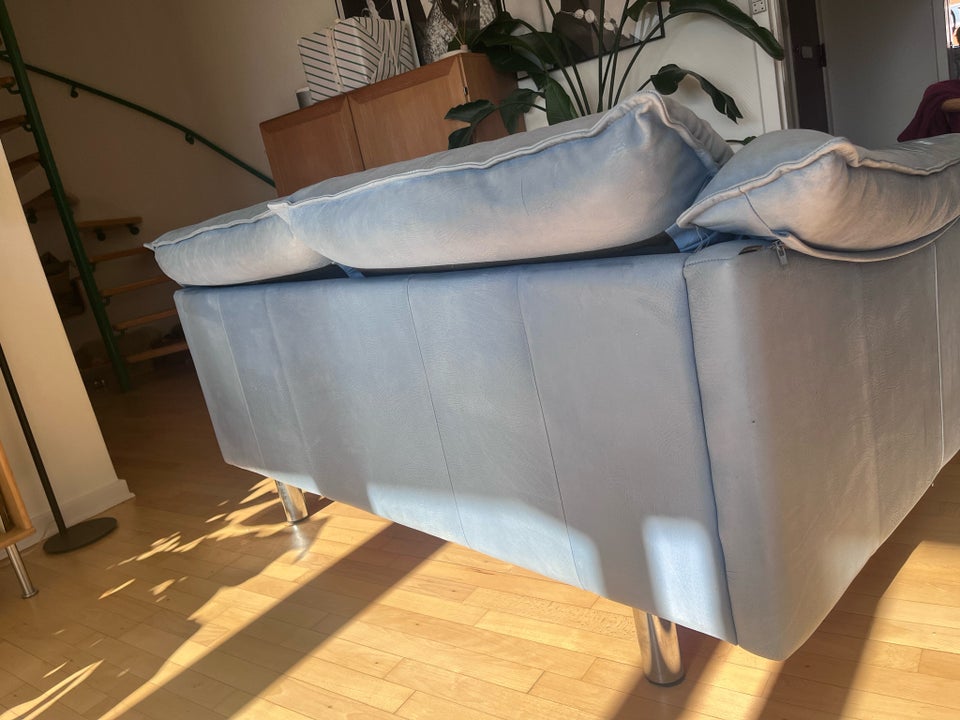 Sofa, læder, 2 pers.