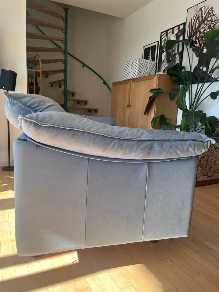 Sofa, læder, 2 pers.