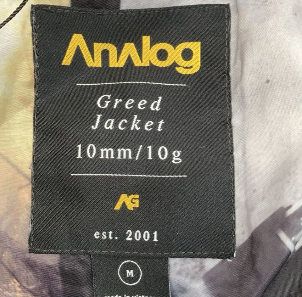 Skijakke, Analog Greed Jacket,