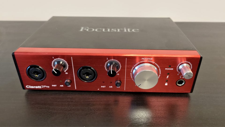 Lydkort, Focusrite Clarett 2Pre