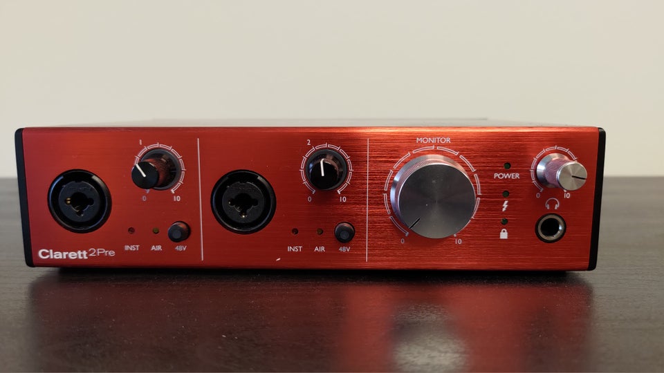 Lydkort, Focusrite Clarett 2Pre